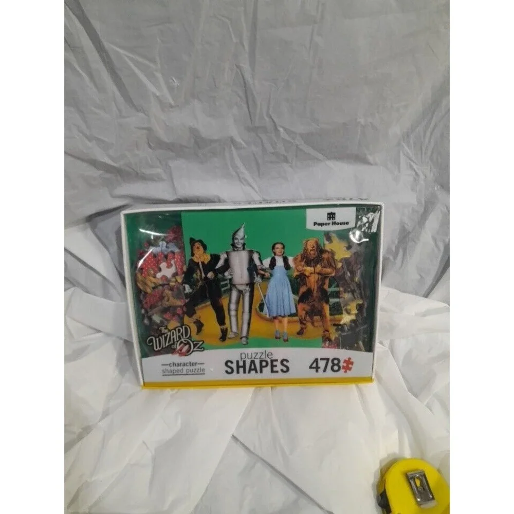 The Wizard Of Oz Character Shaped Jigsaw Puzzle 478 Pieces Paper House